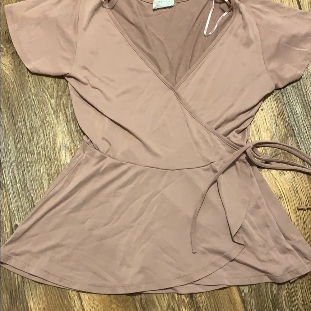 Sienna Sky small mauve blouse